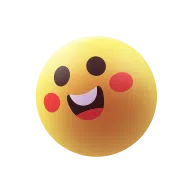 3d smiling imogi for graphic designing
