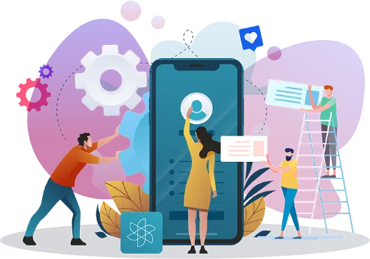 mobile app development graphic design